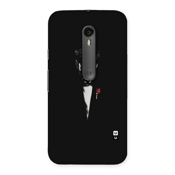 Rose Man Back Case for Moto G3