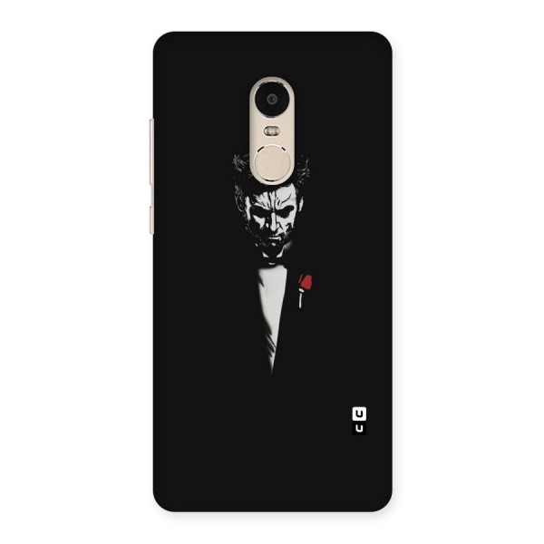 Rose Man Back Case for Xiaomi Redmi Note 4