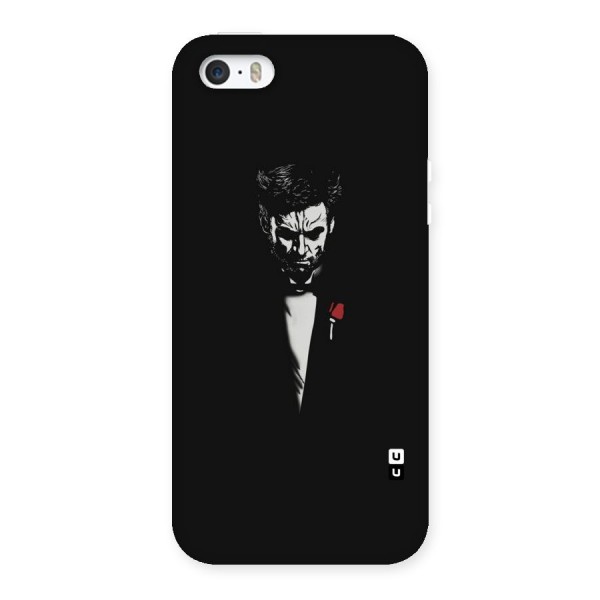 Rose Man Back Case for iPhone SE