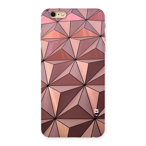 Rosegold Abstract Shapes Back Case for iPhone 6 Plus 6S Plus