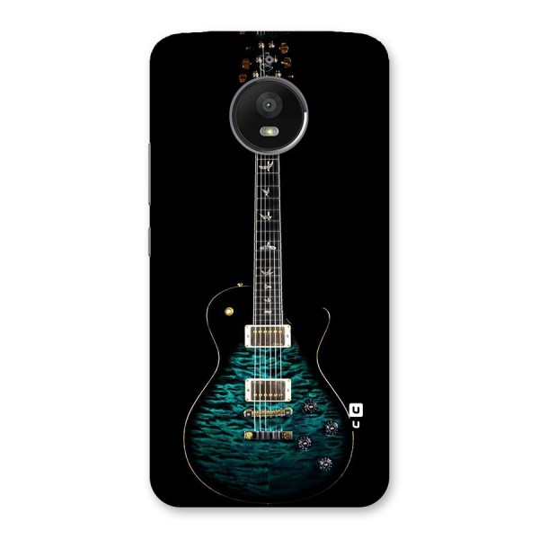 Royal Green Guitar Back Case for Moto E4 Plus