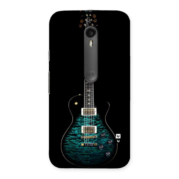 Royal Green Guitar Back Case for Moto G3