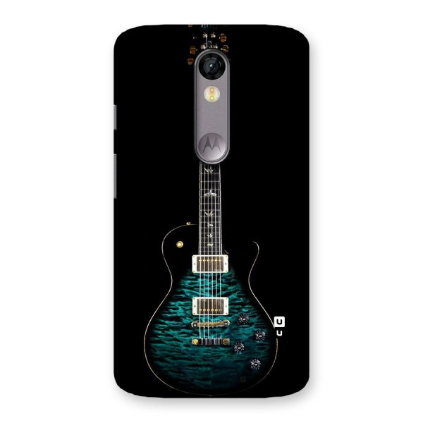 Royal Green Guitar Back Case for Moto X Force