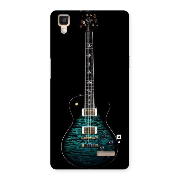 Royal Green Guitar Back Case for Oppo R7