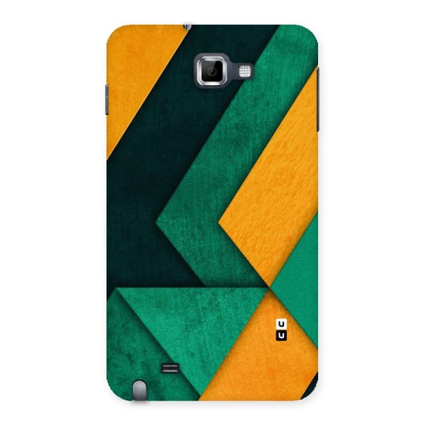 Rugged Abstract Stripes Back Case for Galaxy Note