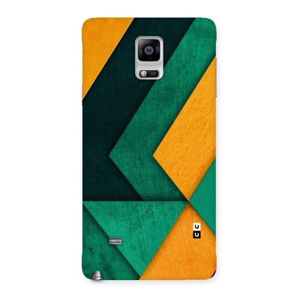 Rugged Abstract Stripes Back Case for Galaxy Note 4