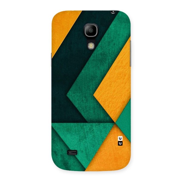 Rugged Abstract Stripes Back Case for Galaxy S4 Mini