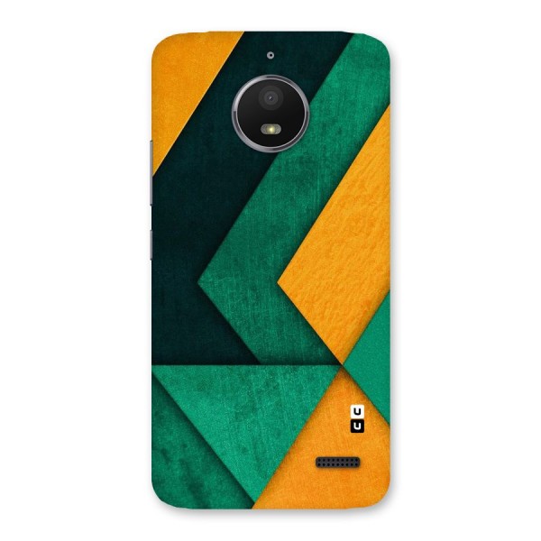 Rugged Abstract Stripes Back Case for Moto E4