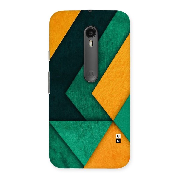 Rugged Abstract Stripes Back Case for Moto G3