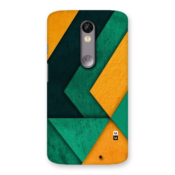 Rugged Abstract Stripes Back Case for Moto X Force