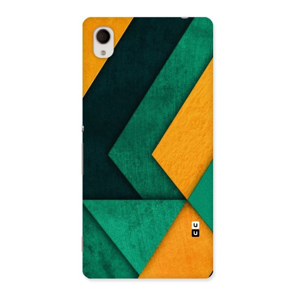 Rugged Abstract Stripes Back Case for Sony Xperia M4