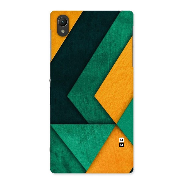 Rugged Abstract Stripes Back Case for Sony Xperia Z1