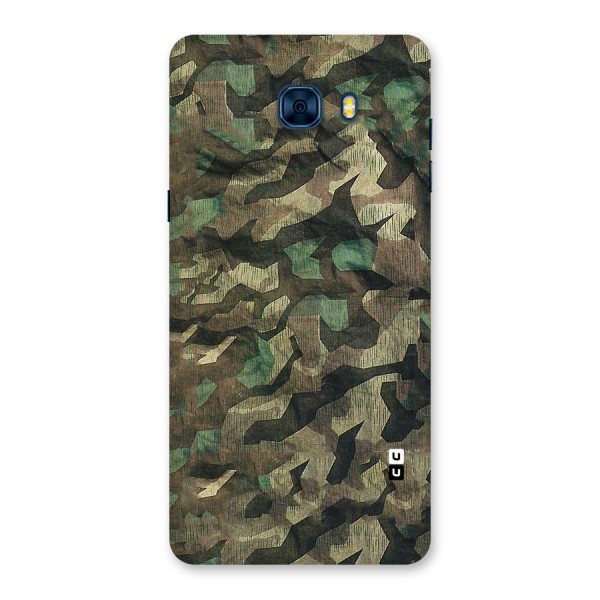 Rugged Army Back Case for Galaxy C7 Pro