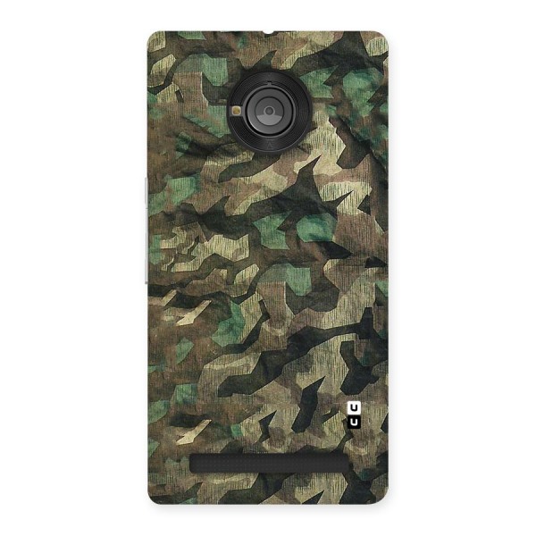 Rugged Army Back Case for Yu Yuphoria