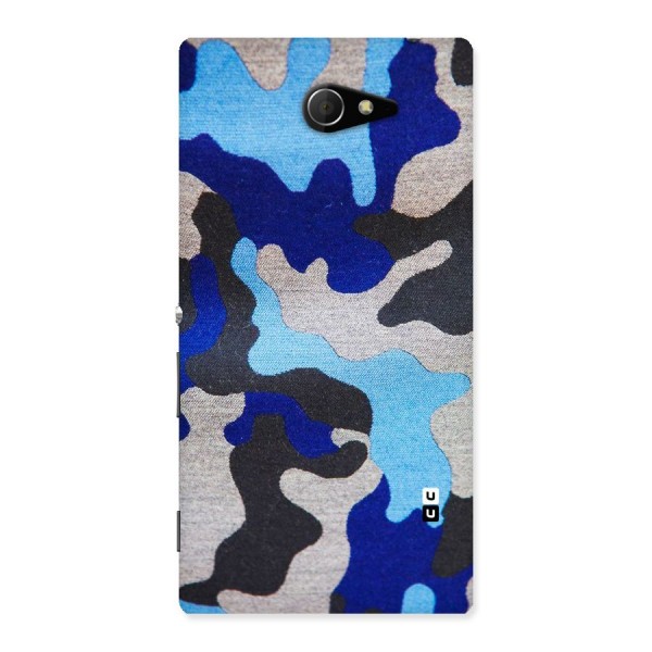 Rugged Camouflage Back Case for Sony Xperia M2