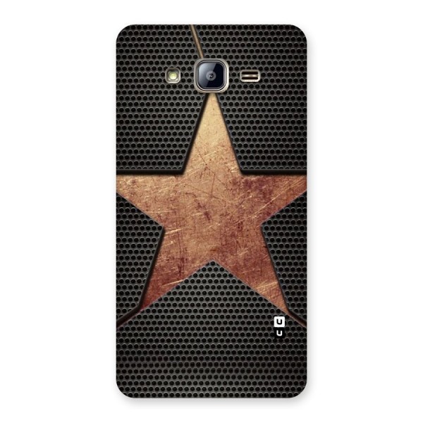 Rugged Gold Star Back Case for Galaxy On5