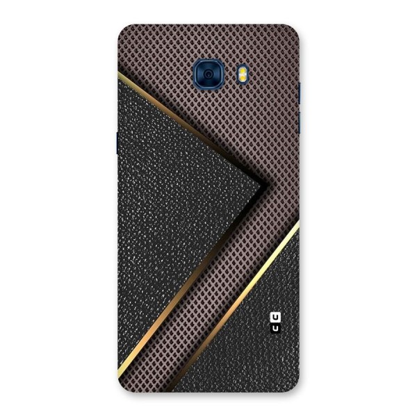 Rugged Polka Design Back Case for Galaxy C7 Pro