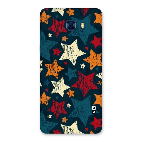 Rugged Star Design Back Case for Galaxy C7 Pro