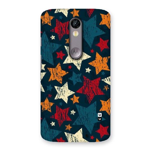 Rugged Star Design Back Case for Moto X Force