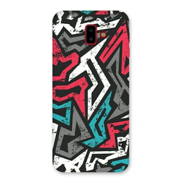 Rugged Strike Abstract Back Case for Galaxy J6 Plus