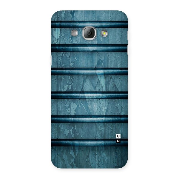 Rustic Blue Shelf Back Case for Galaxy A8