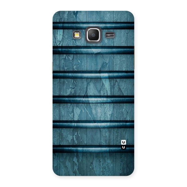 Rustic Blue Shelf Back Case for Galaxy Grand Prime