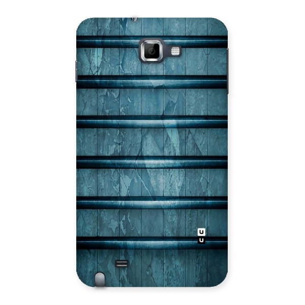 Rustic Blue Shelf Back Case for Galaxy Note