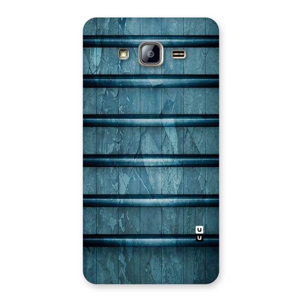 Rustic Blue Shelf Back Case for Galaxy On5