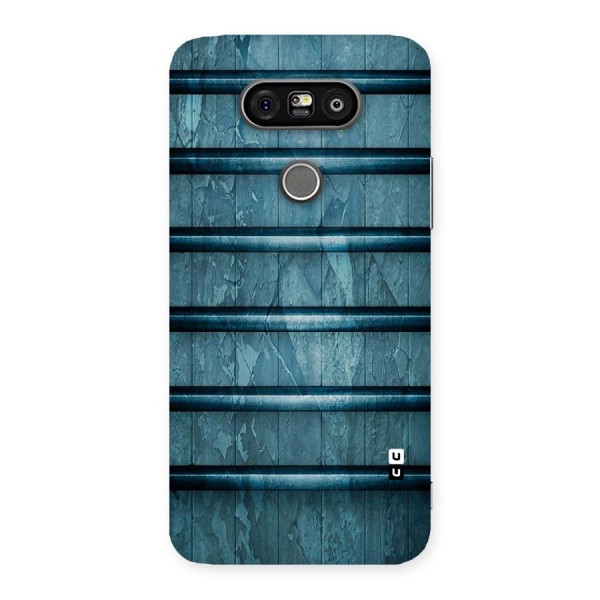 Rustic Blue Shelf Back Case for LG G5