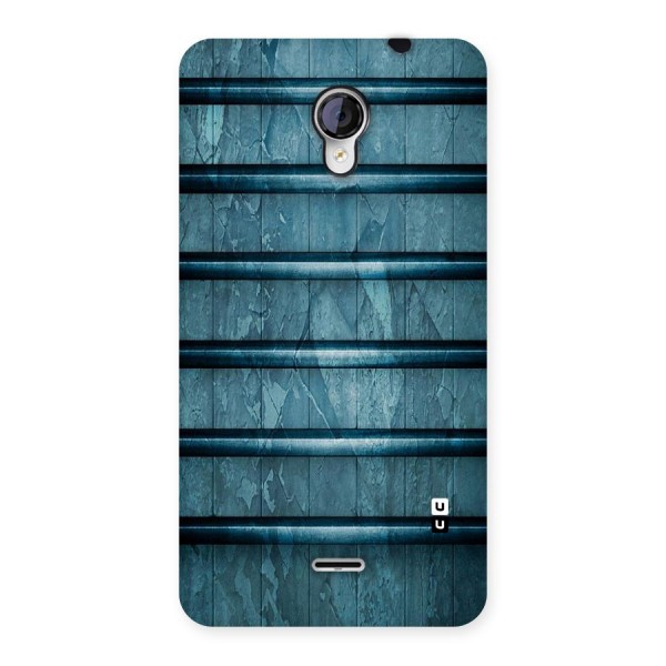 Rustic Blue Shelf Back Case for Micromax Unite 2 A106