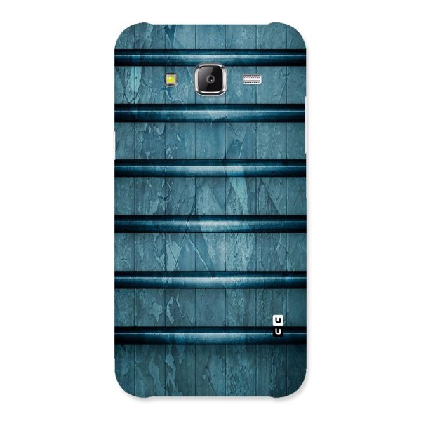 Rustic Blue Shelf Back Case for Samsung Galaxy J5