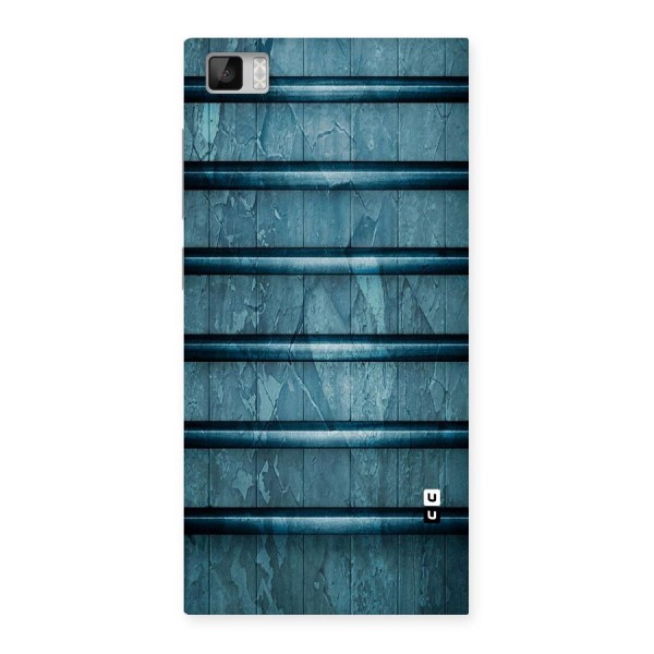 Rustic Blue Shelf Back Case for Xiaomi Mi3