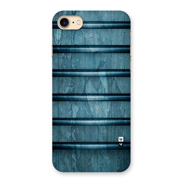 Rustic Blue Shelf Back Case for iPhone 7