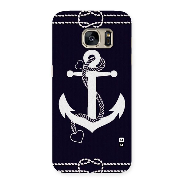 Sail Anchor Back Case for Galaxy S7