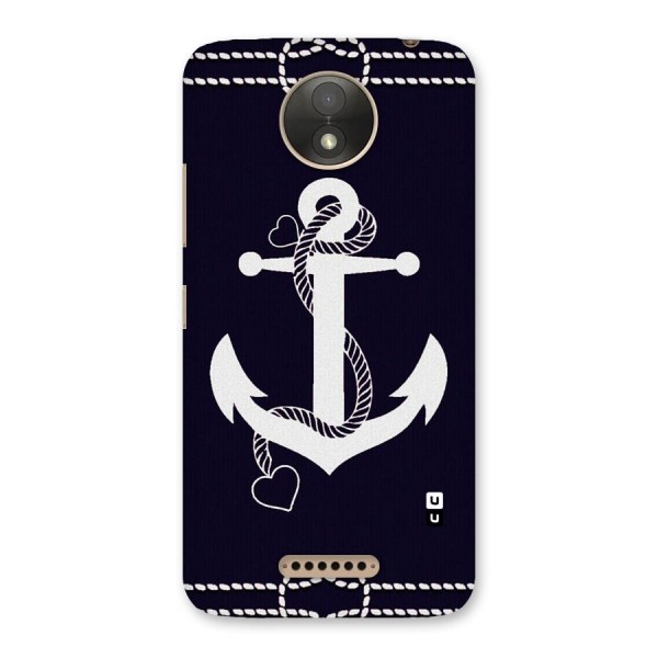 Sail Anchor Back Case for Moto C Plus