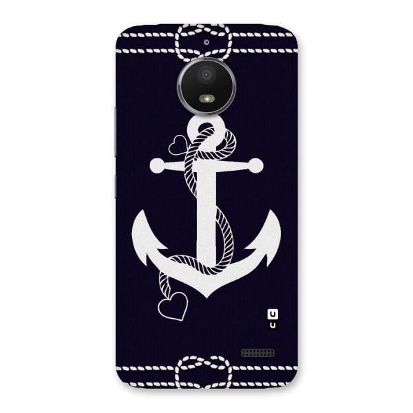 Sail Anchor Back Case for Moto E4