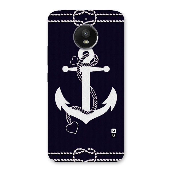 Sail Anchor Back Case for Moto E4 Plus