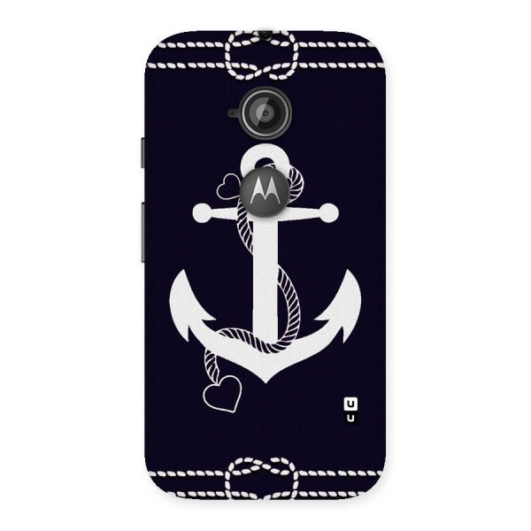 Sail Anchor Back Case for Moto E 2nd Gen