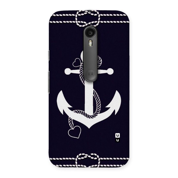 Sail Anchor Back Case for Moto G3