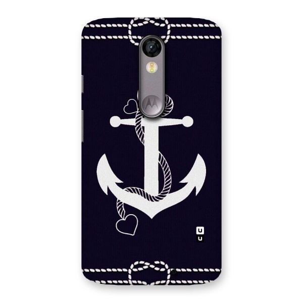 Sail Anchor Back Case for Moto X Force