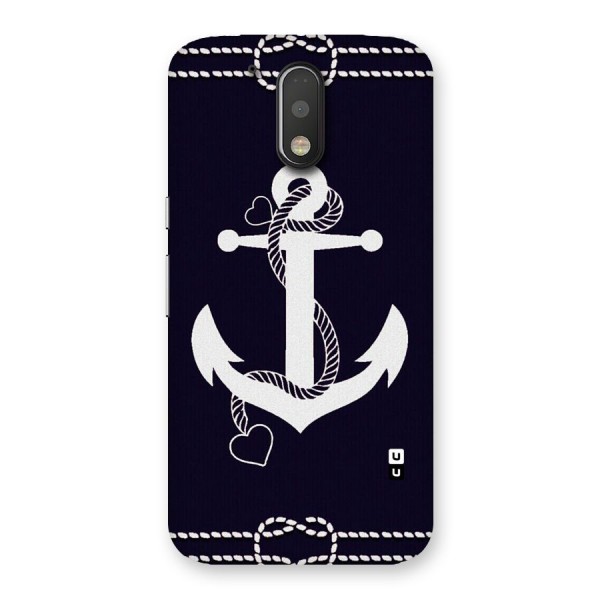 Sail Anchor Back Case for Motorola Moto G4