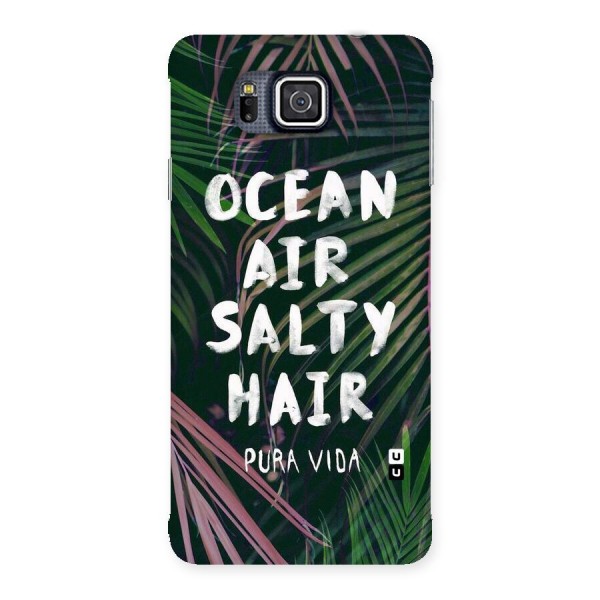 Salty Hair Back Case for Galaxy Alpha