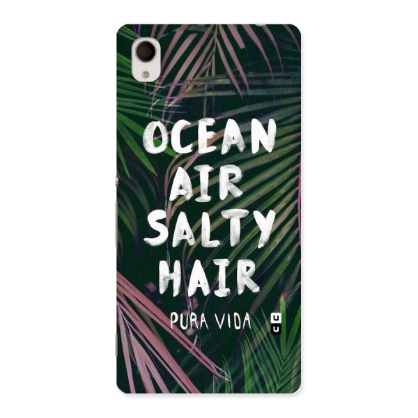 Salty Hair Back Case for Xperia M4 Aqua