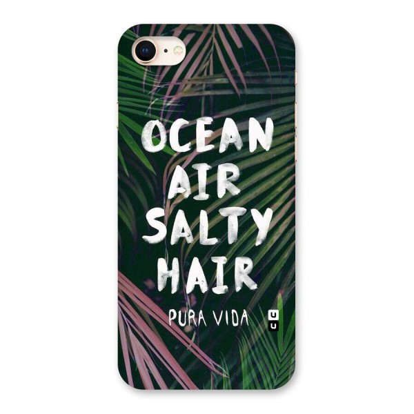 Salty Hair Back Case for iPhone 8