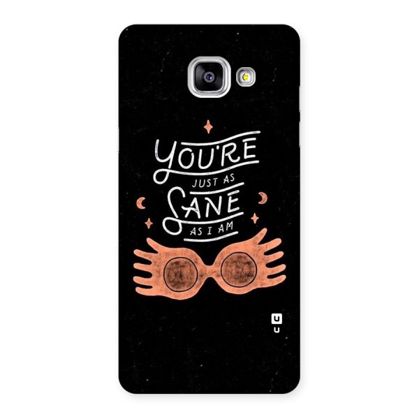 Sane As I Back Case for Galaxy A5 2016