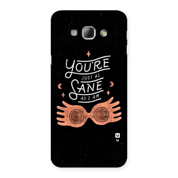 Sane As I Back Case for Galaxy A8