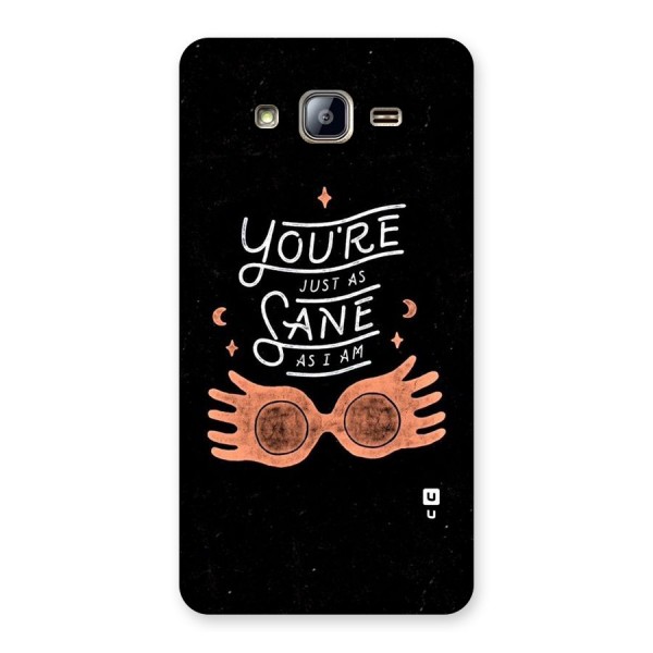 Sane As I Back Case for Galaxy On5