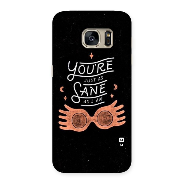 Sane As I Back Case for Galaxy S7