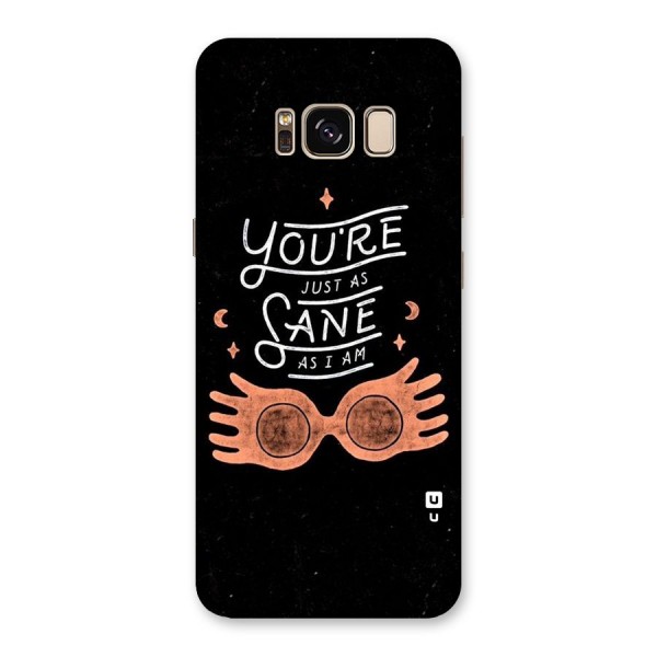 Sane As I Back Case for Galaxy S8