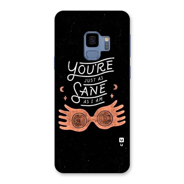 Sane As I Back Case for Galaxy S9